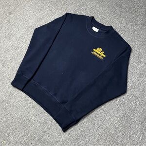 Aime Leon Dore Dark Blue Long Sleeve with Yellow Logo